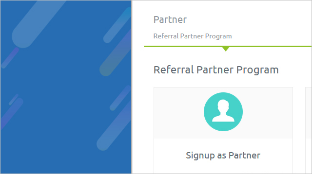Sign Up as Partner