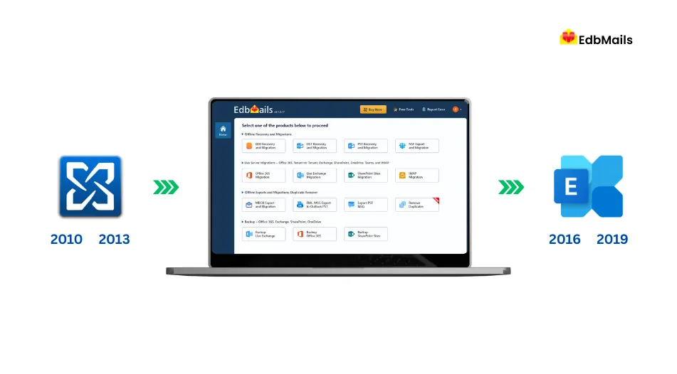 One-hop Exchange migration