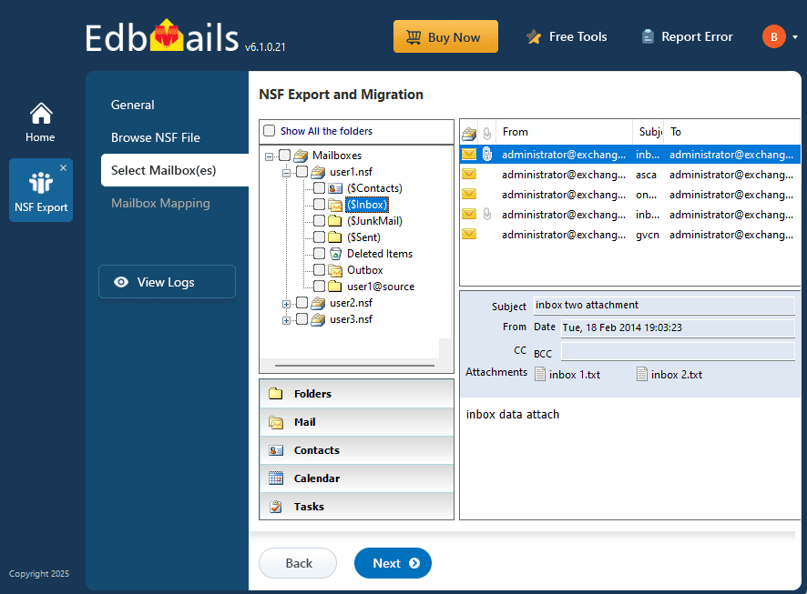 Free NSF viewer