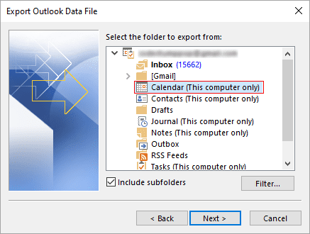 outlook data file