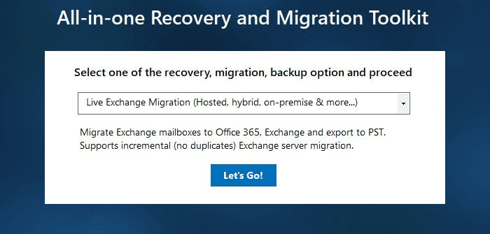 Select Live Exchange Migration