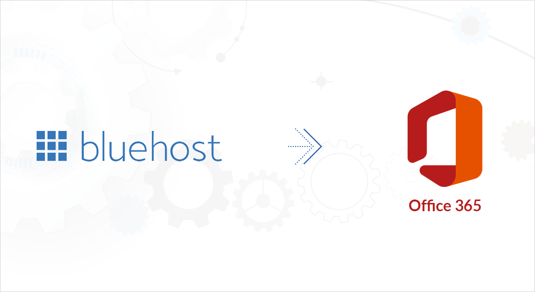 Bluehost to Office 365 migration
