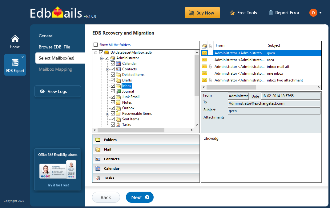 Export Exchange mailboxes to PST guide