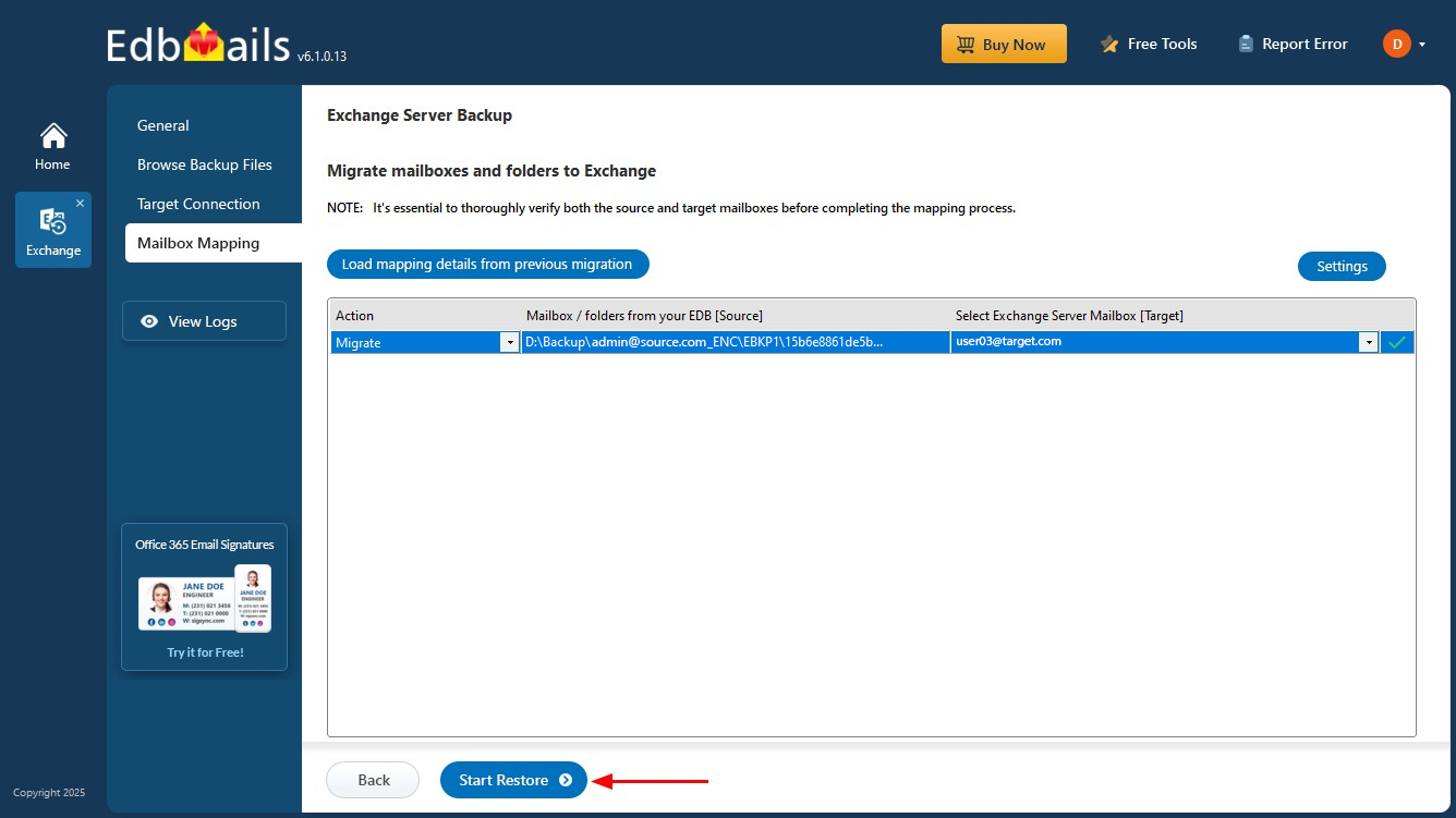 Set Backup Encryption Key