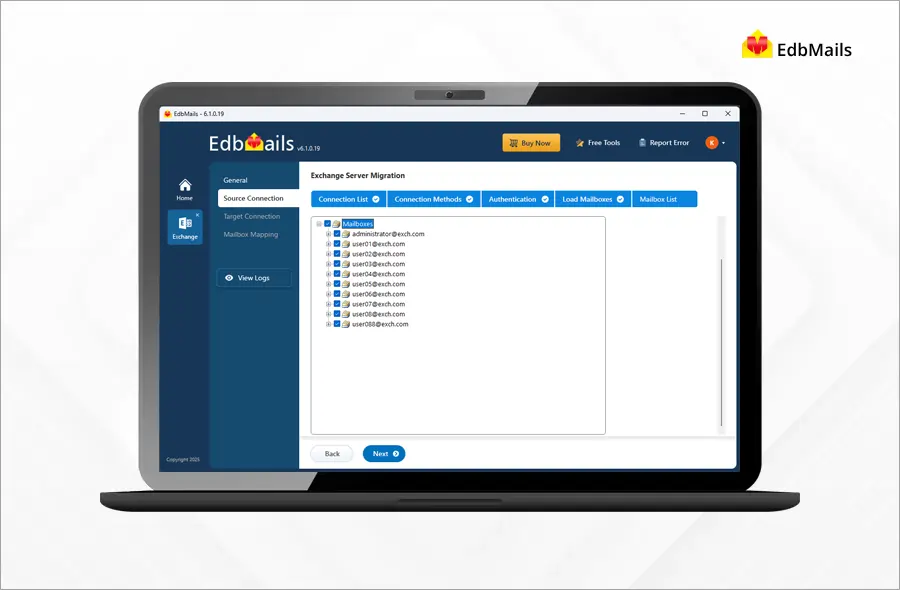 Exchange migration checklist