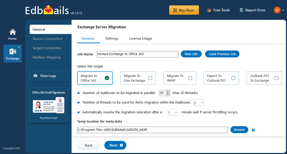 Hosted Exchange to Office 365 migration