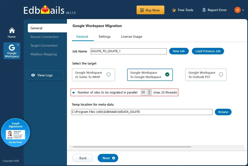 Concurrent Mailbox Migrationn Concurrent Mailbox Migration