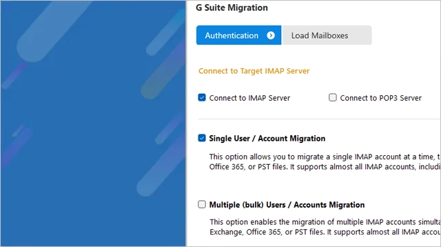 G Suite to IMAP Migration