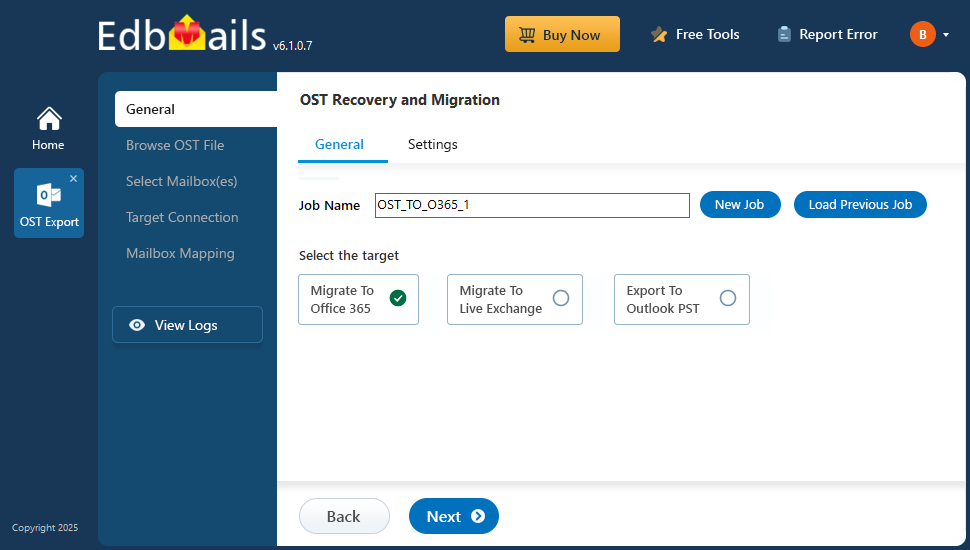 OST to Office 365 migration