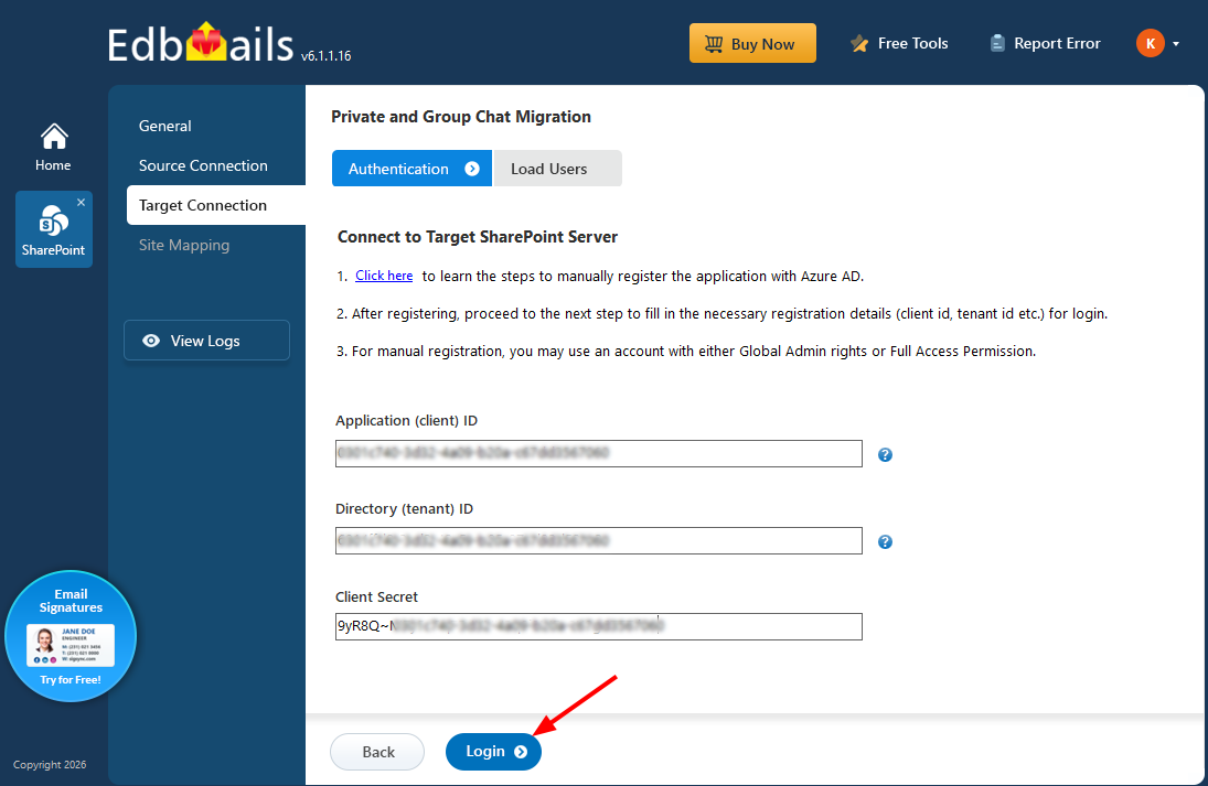 Enter the Required Details Enter the Required Details