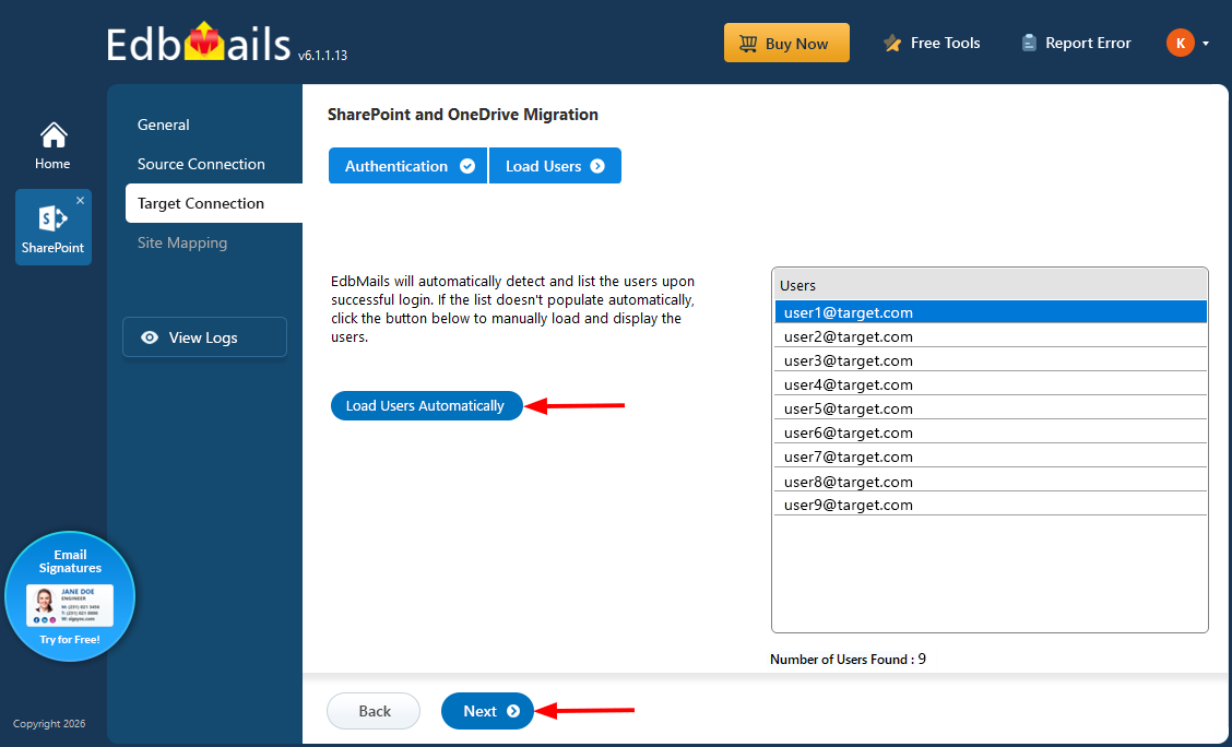 Load Users Automatically Load Users Automatically