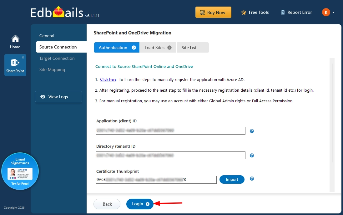 Login to Source SharePoint Login to Source SharePoint