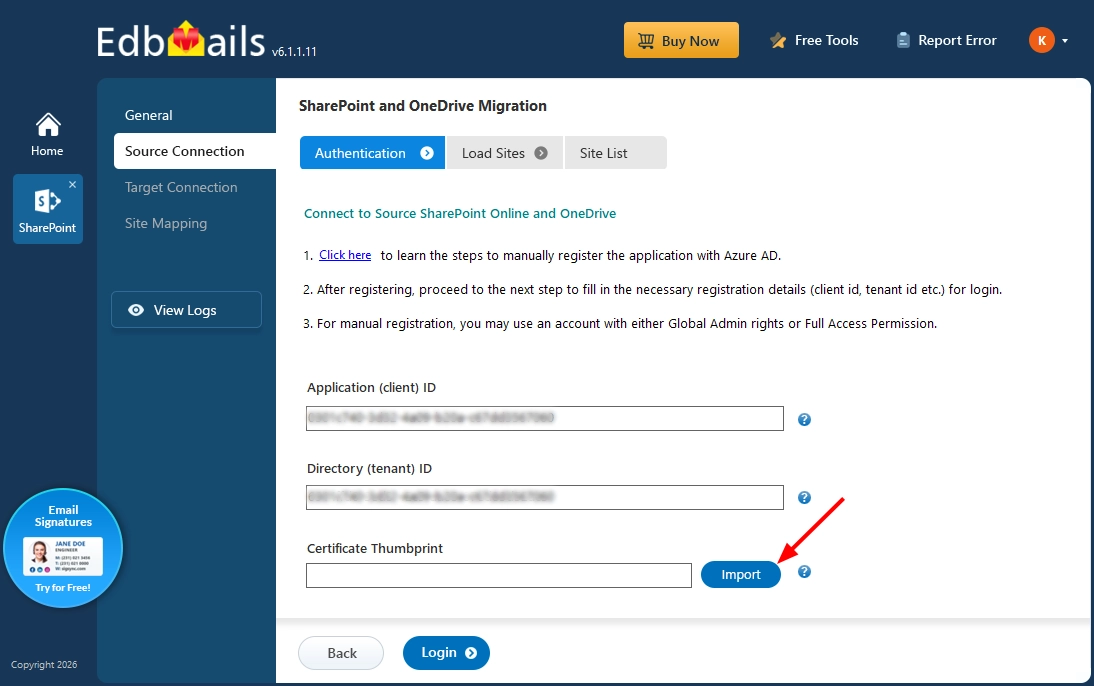 Enter the Required Details Enter the Required Details