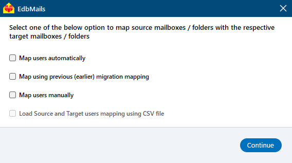 Map source and target Users CMap source and target Users