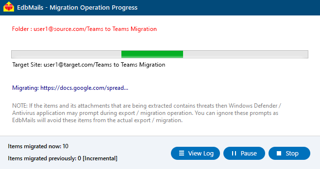 Microsoft Teams Channel Migration Progress Microsoft Teams Channel Migration Progress