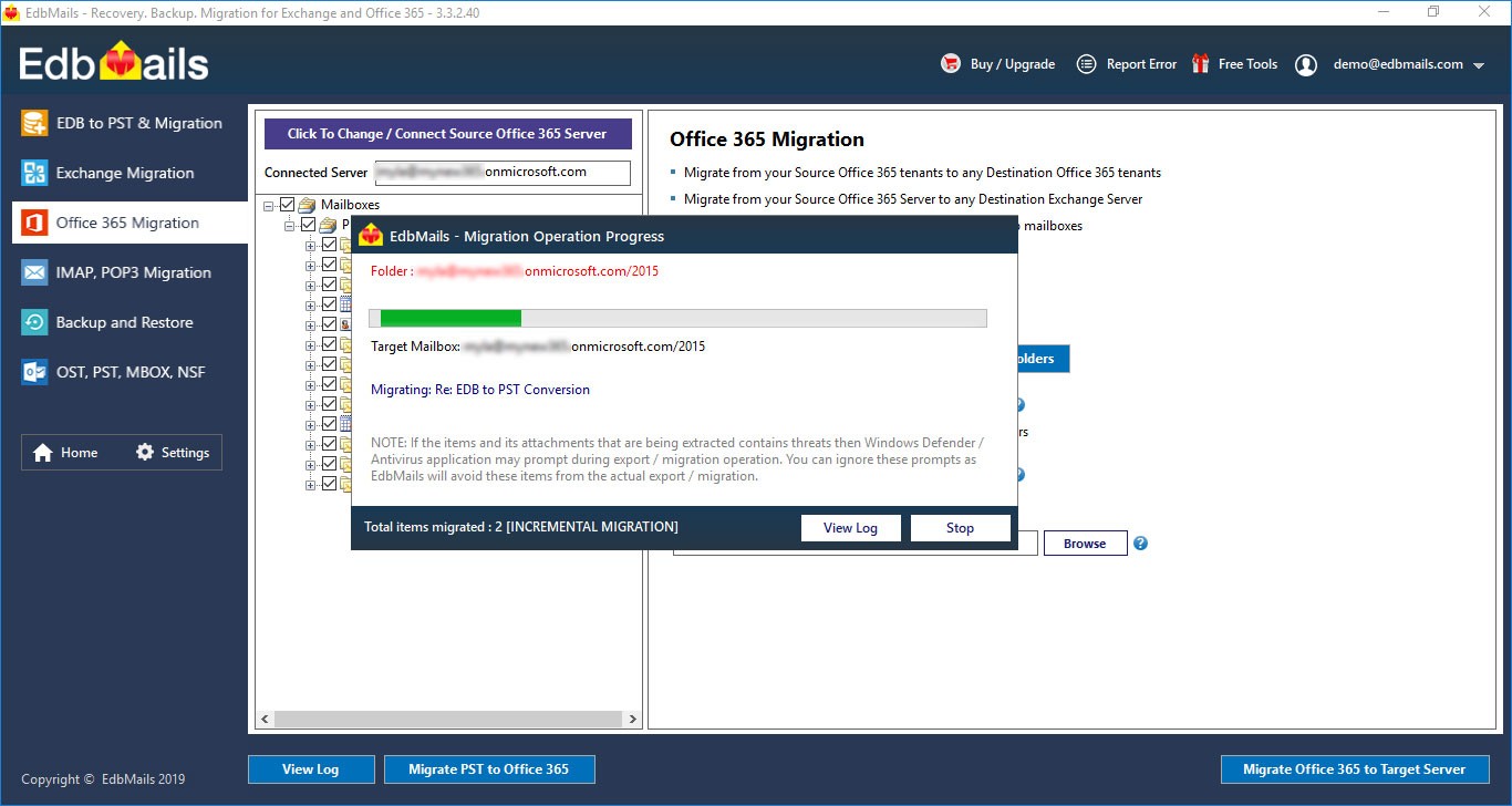 Office to Office 365 Migration