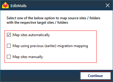 mapping option