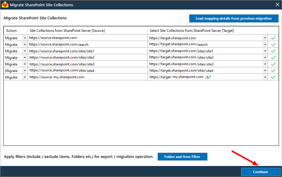 sharepoint-mapping